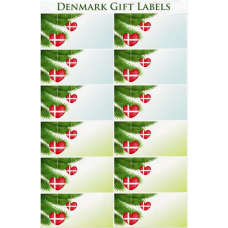 Denmark Gift Labels 